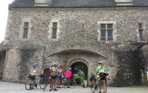 A l'intérieur du château de St Sauveur le Vicomte