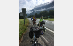 Le col de Couz franchi, c'est parti pour le col suivant, celui de la Placette