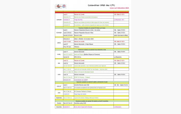 Des dates 2026/2027